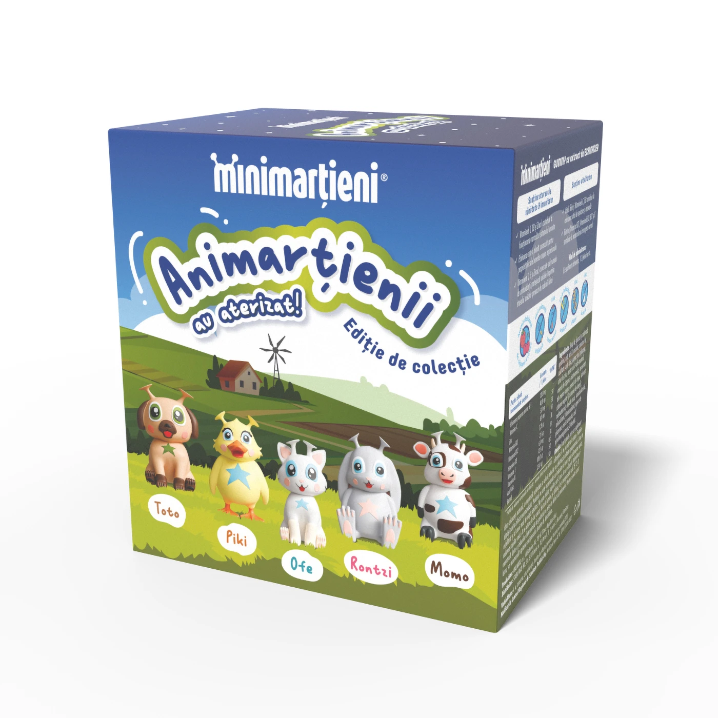 Animarțienii au aterizat – Minimartieni Gummy cu Echinacea 60 jeleuri + breloc